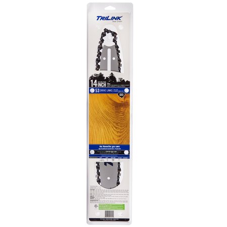 TRILINK Bar & Chain Combo 14 inch Mini 3/8 LP .050 53DL for Homelite 180 S53 BM1501453-1061TL2